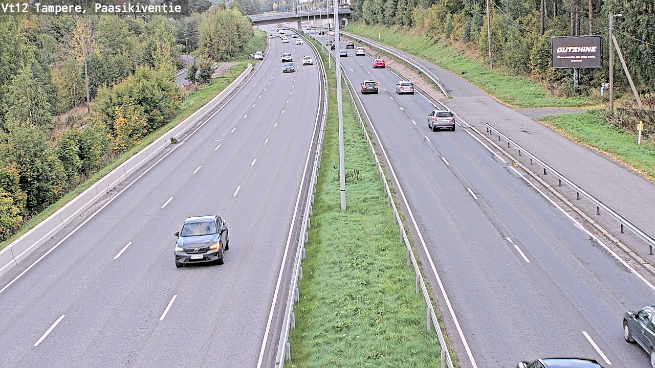 Kelikamerat Kuva Tie 12 Tampere, Paasikiventie, Tampere, Pirkanmaa