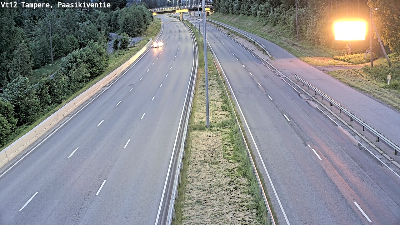 Kelikamerat Kuva Tie 12 Tampere, Paasikiventie, Tampere, Pirkanmaa