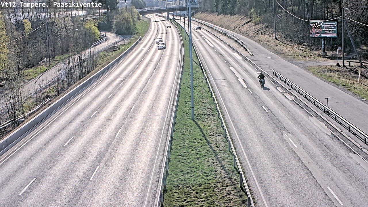 Weather Camera Image Road 12 Tampere, Paasikiventie, Tampere, Pirkanmaa
