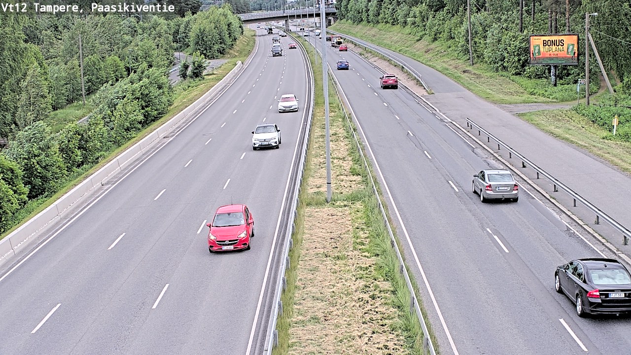 Kelikamerat Kuva Tie 12 Tampere, Paasikiventie, Tampere, Pirkanmaa