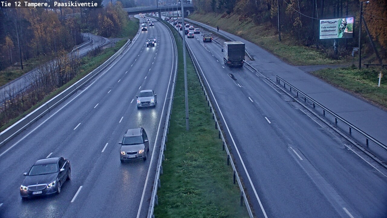 Kelikamerat Kuva Tie 12 Tampere, Paasikiventie, Tampere, Pirkanmaa