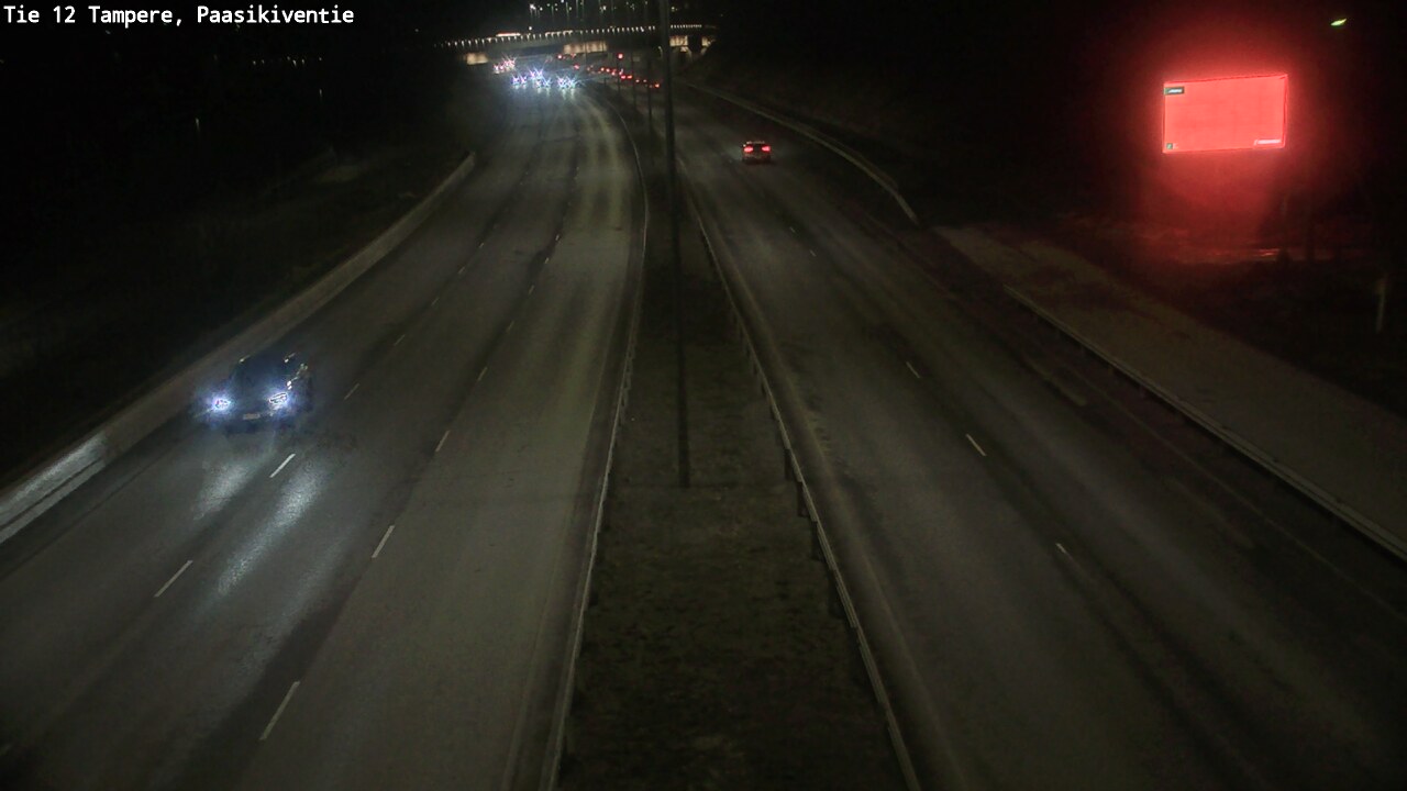 Weather Camera Image Road 12 Tampere, Paasikiventie, Tampere, Pirkanmaa