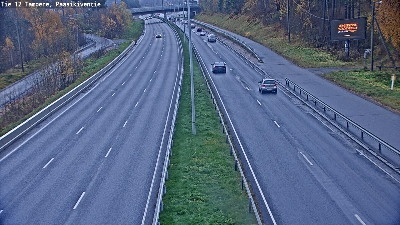 Kelikamerat Kuva Tie 12 Tampere, Paasikiventie, Tampere, Pirkanmaa