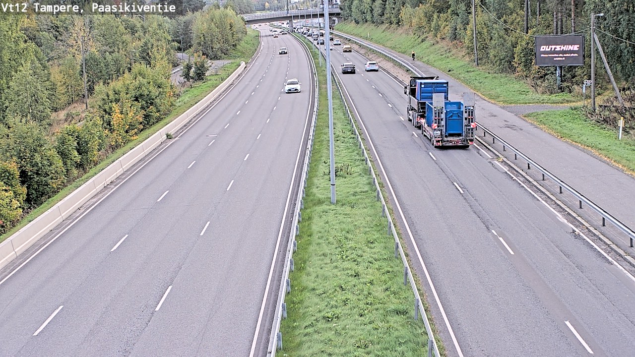 Kelikamerat Kuva Tie 12 Tampere, Paasikiventie, Tampere, Pirkanmaa