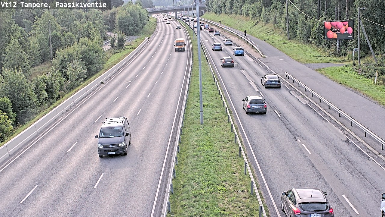 Kelikamerat Kuva Tie 12 Tampere, Paasikiventie, Tampere, Pirkanmaa