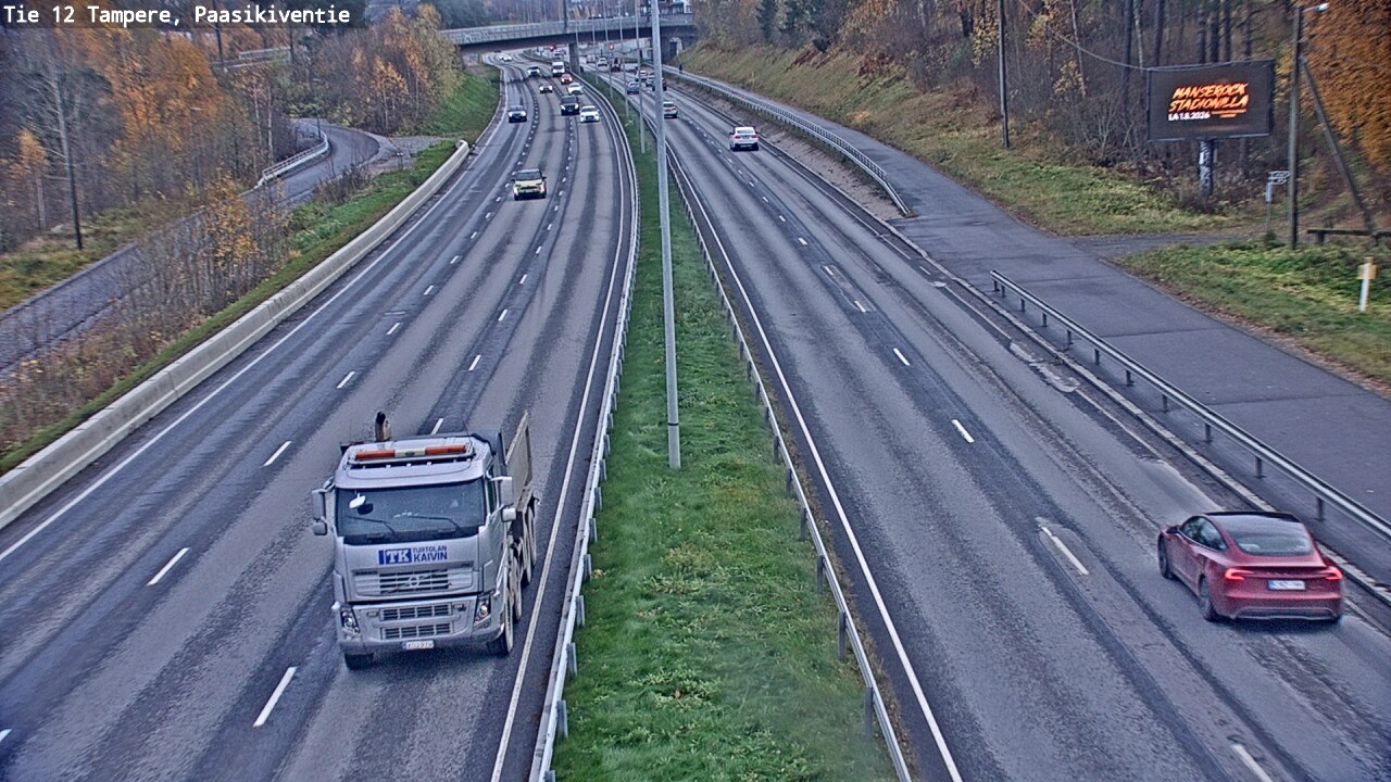 Kelikamerat Kuva Tie 12 Tampere, Paasikiventie, Tampere, Pirkanmaa