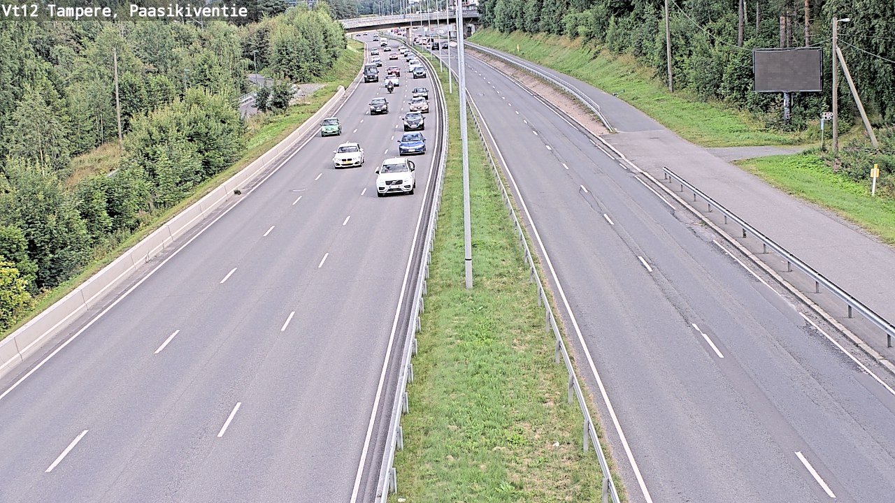 Kelikamerat Kuva Tie 12 Tampere, Paasikiventie, Tampere, Pirkanmaa