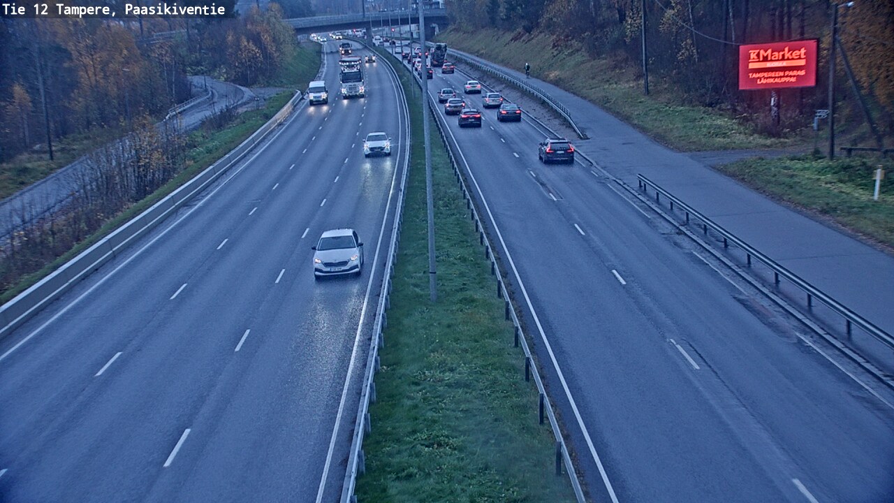 Kelikamerat Kuva Tie 12 Tampere, Paasikiventie, Tampere, Pirkanmaa