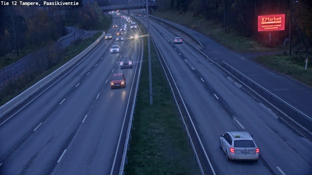 Kelikamerat Kuva Tie 12 Tampere, Paasikiventie, Tampere, Pirkanmaa