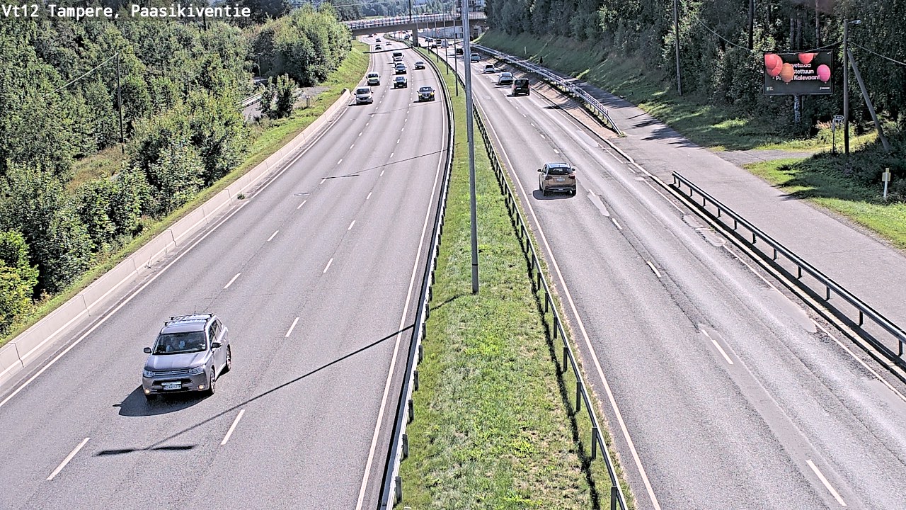 Kelikamerat Kuva Tie 12 Tampere, Paasikiventie, Tampere, Pirkanmaa
