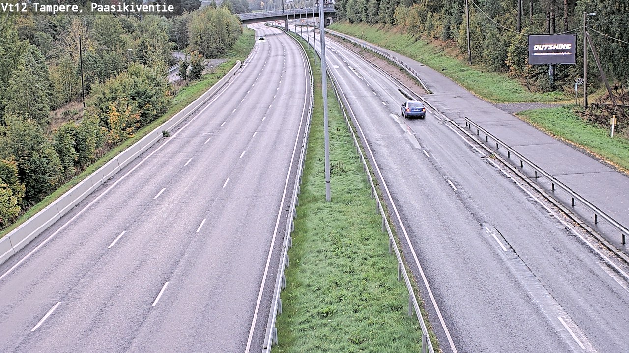Kelikamerat Kuva Tie 12 Tampere, Paasikiventie, Tampere, Pirkanmaa