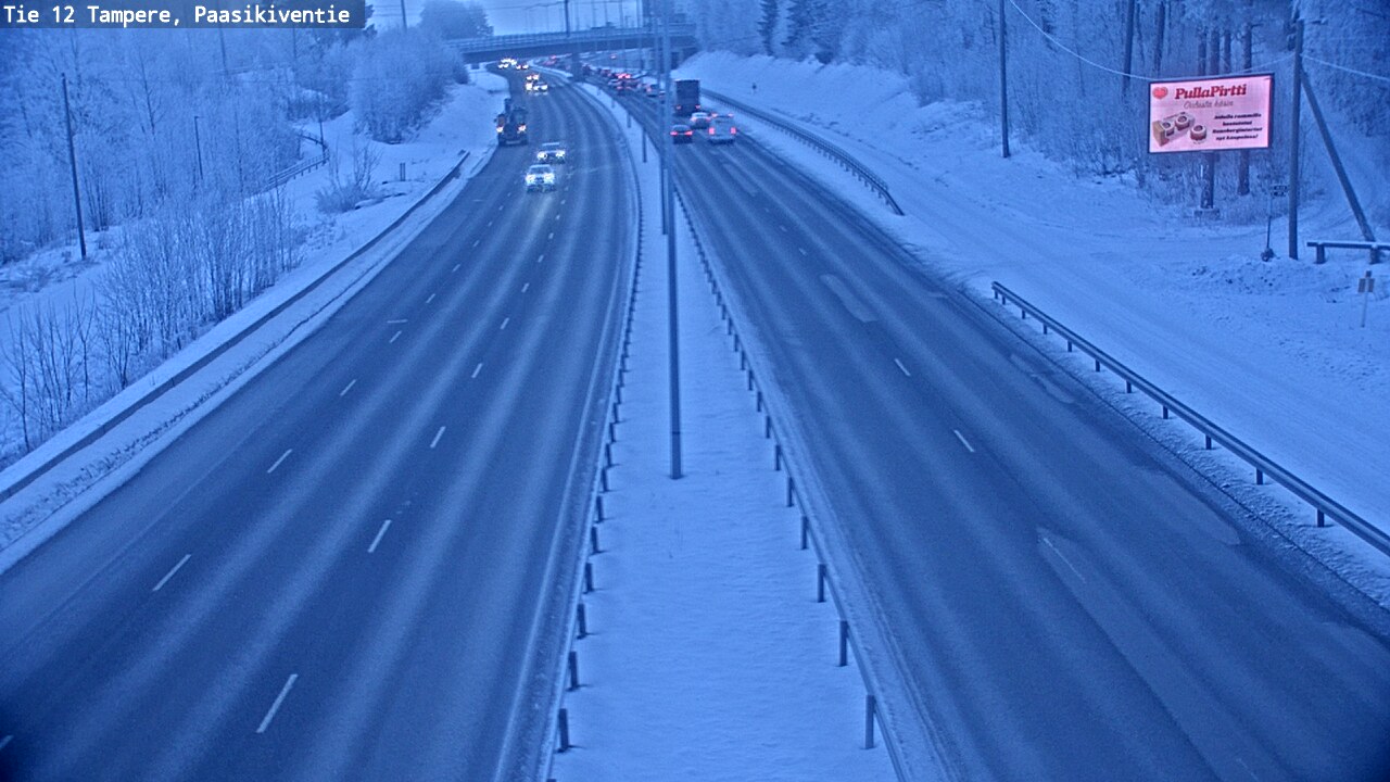 Kelikamerat Kuva Tie 12 Tampere, Paasikiventie, Tampere, Pirkanmaa