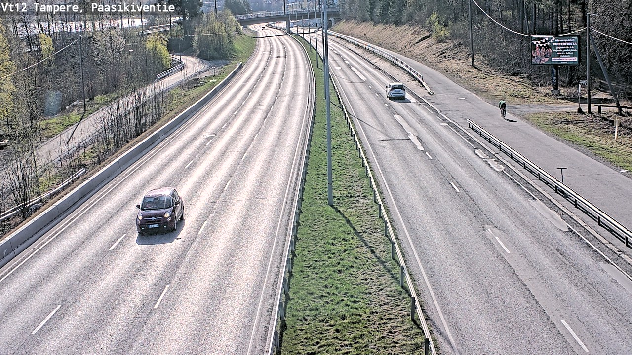 Weather Camera Image Road 12 Tampere, Paasikiventie, Tampere, Pirkanmaa