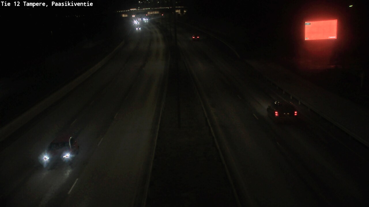 Weather Camera Image Road 12 Tampere, Paasikiventie, Tampere, Pirkanmaa