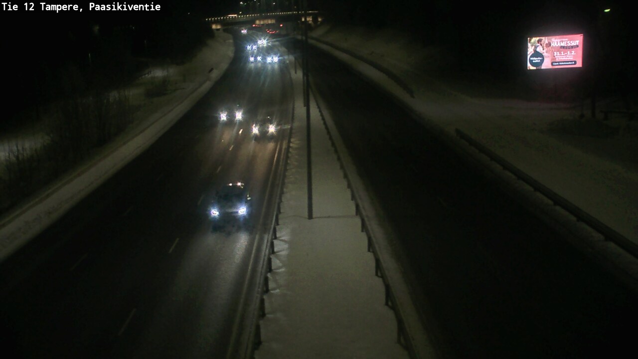 Kelikamerat Kuva Tie 12 Tampere, Paasikiventie, Tampere, Pirkanmaa