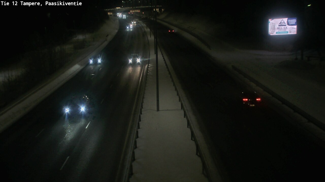 Kelikamerat Kuva Tie 12 Tampere, Paasikiventie, Tampere, Pirkanmaa