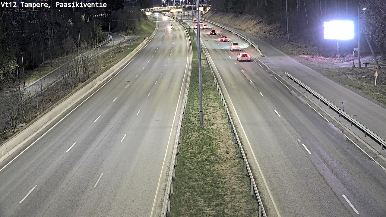 Weather Camera Image Road 12 Tampere, Paasikiventie, Tampere, Pirkanmaa