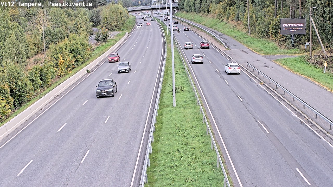 Kelikamerat Kuva Tie 12 Tampere, Paasikiventie, Tampere, Pirkanmaa