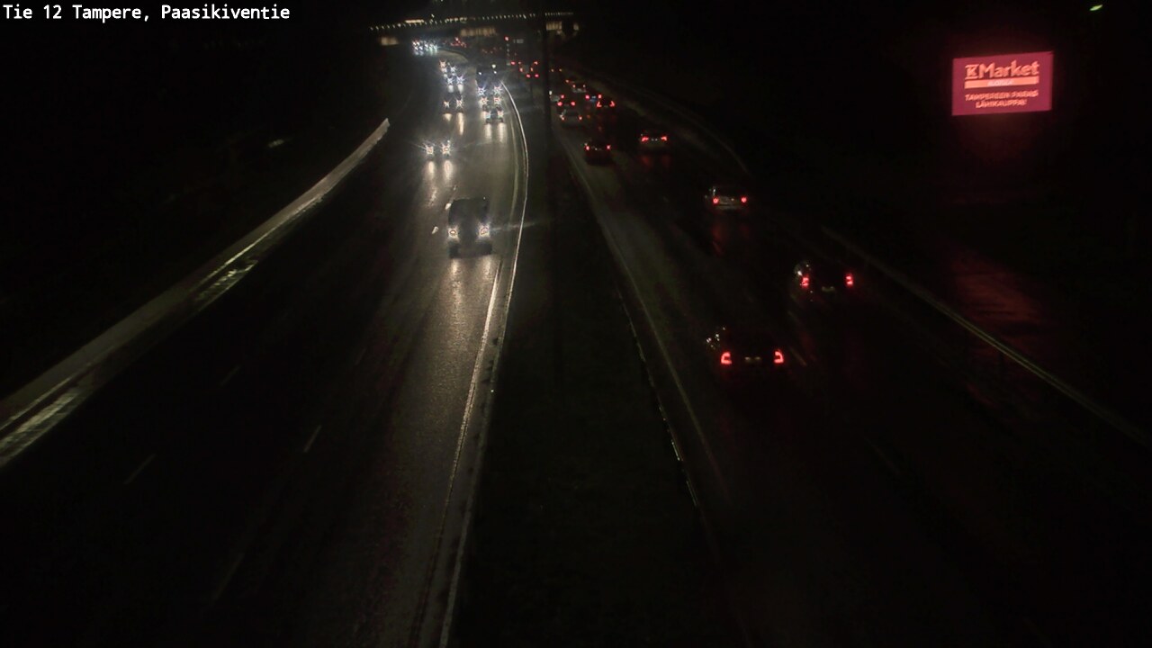 Kelikamerat Kuva Tie 12 Tampere, Paasikiventie, Tampere, Pirkanmaa