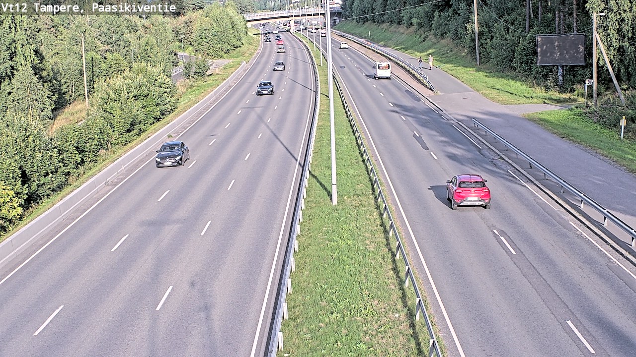 Kelikamerat Kuva Tie 12 Tampere, Paasikiventie, Tampere, Pirkanmaa