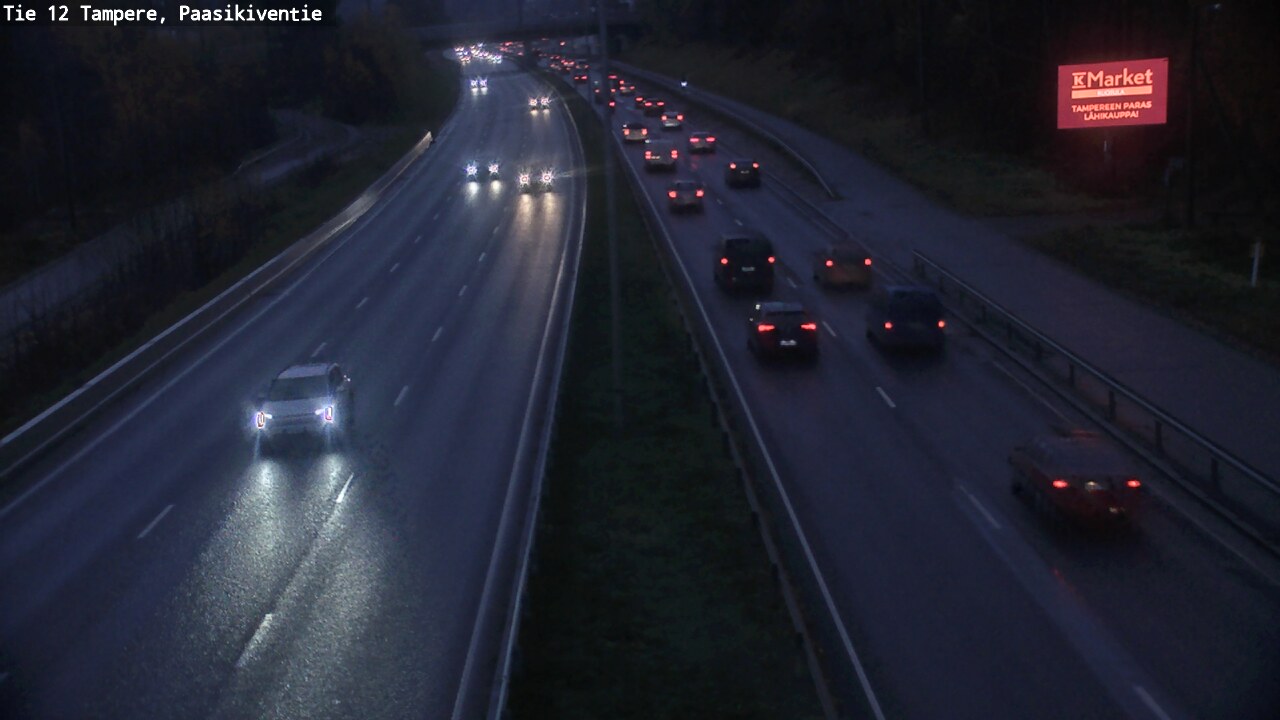 Kelikamerat Kuva Tie 12 Tampere, Paasikiventie, Tampere, Pirkanmaa