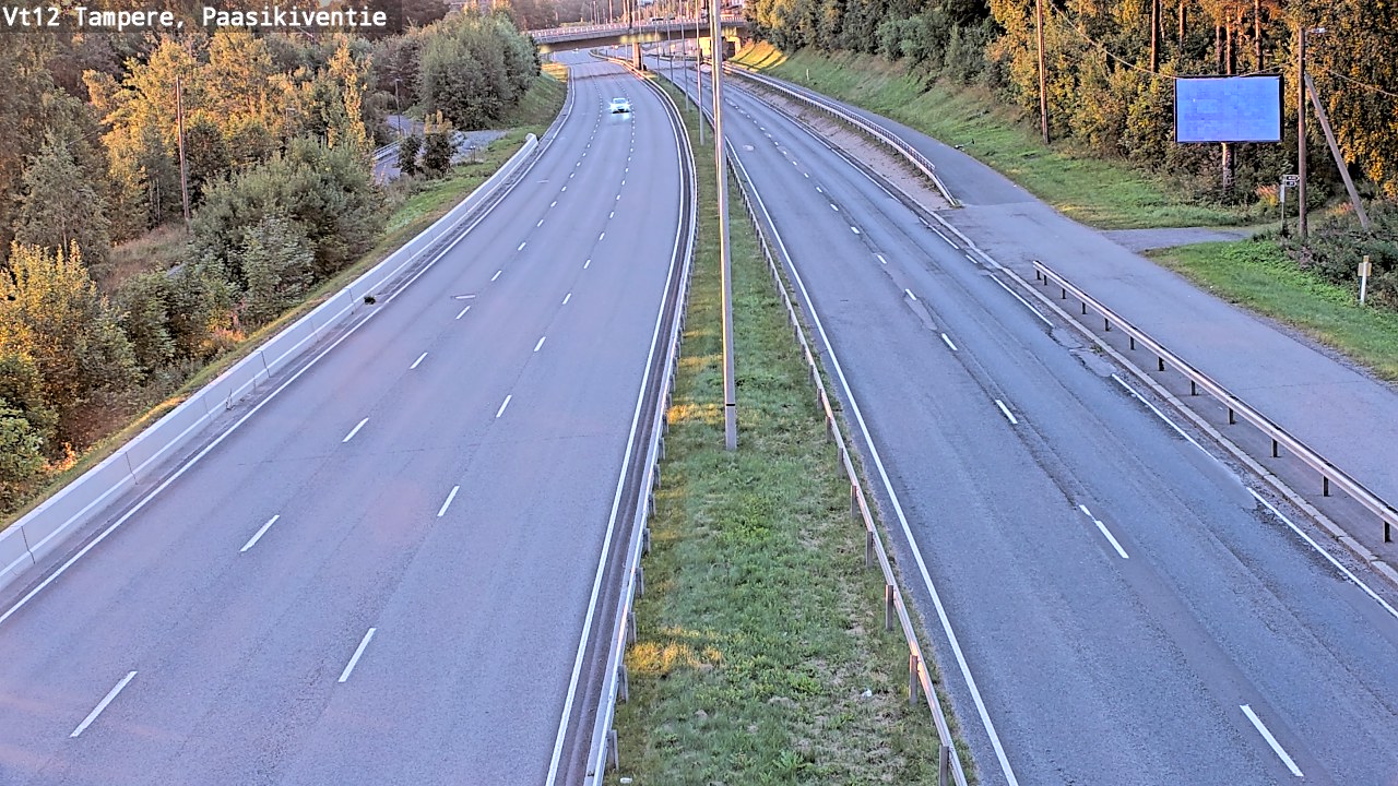 Weather Camera Image Road 12 Tampere, Paasikiventie, Tampere, Pirkanmaa