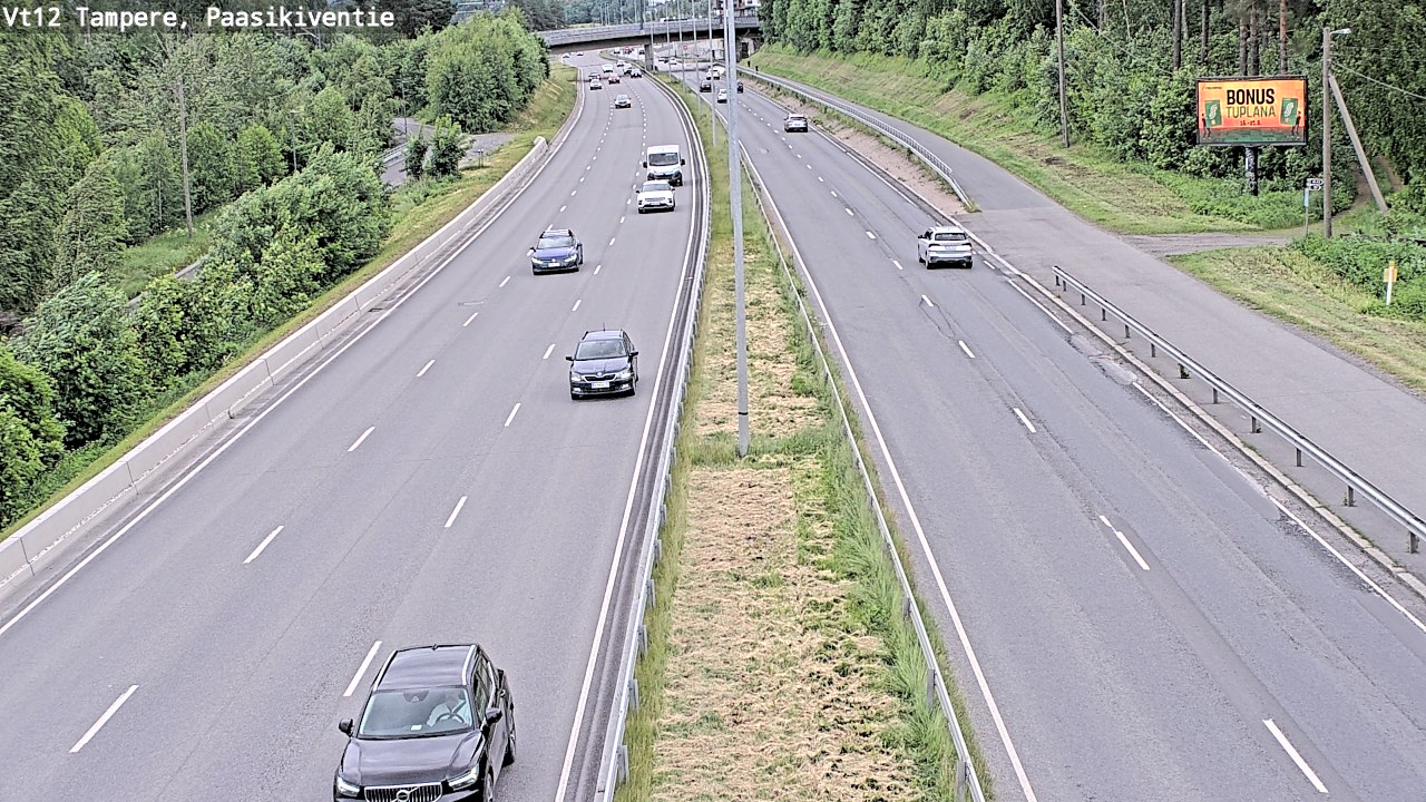 Kelikamerat Kuva Tie 12 Tampere, Paasikiventie, Tampere, Pirkanmaa