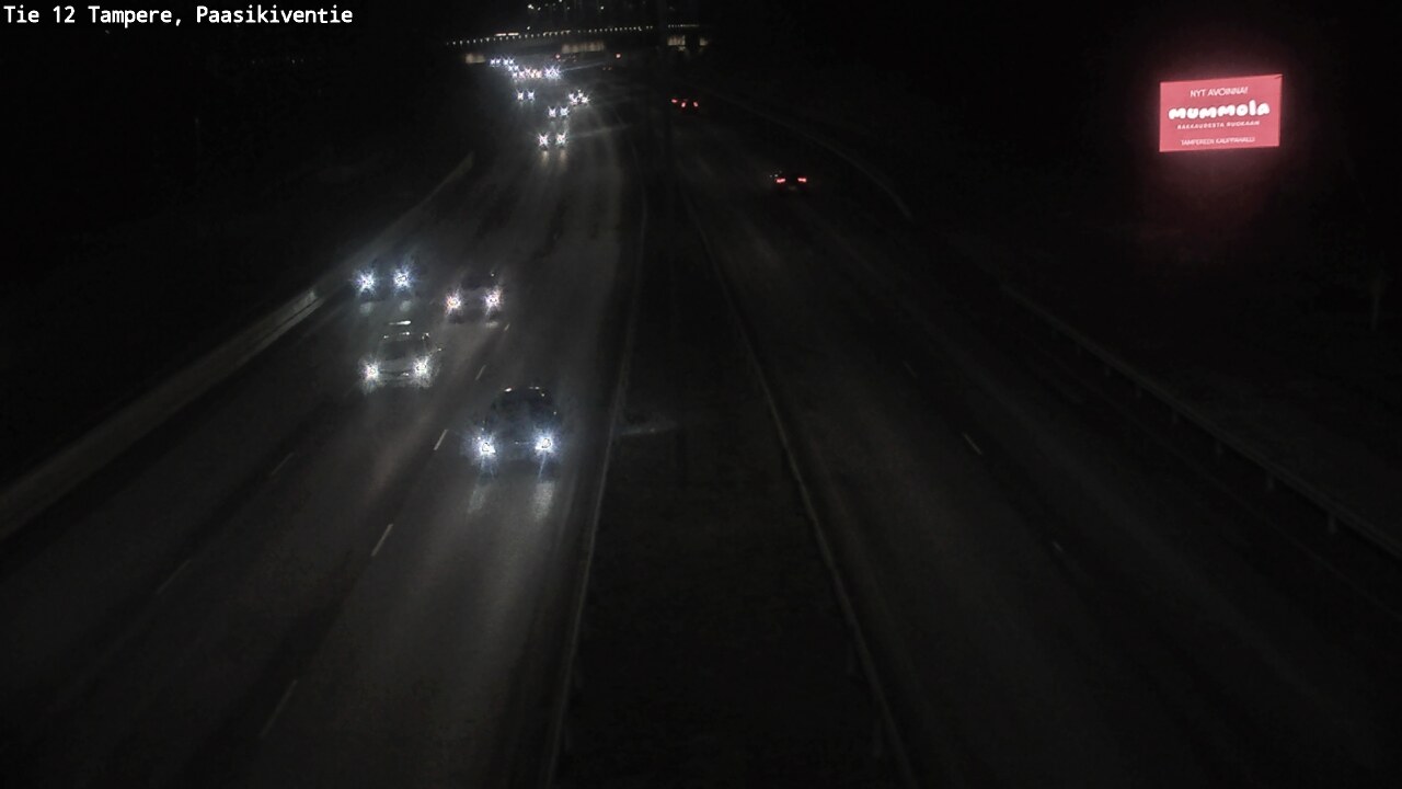 Kelikamerat Kuva Tie 12 Tampere, Paasikiventie, Tampere, Pirkanmaa