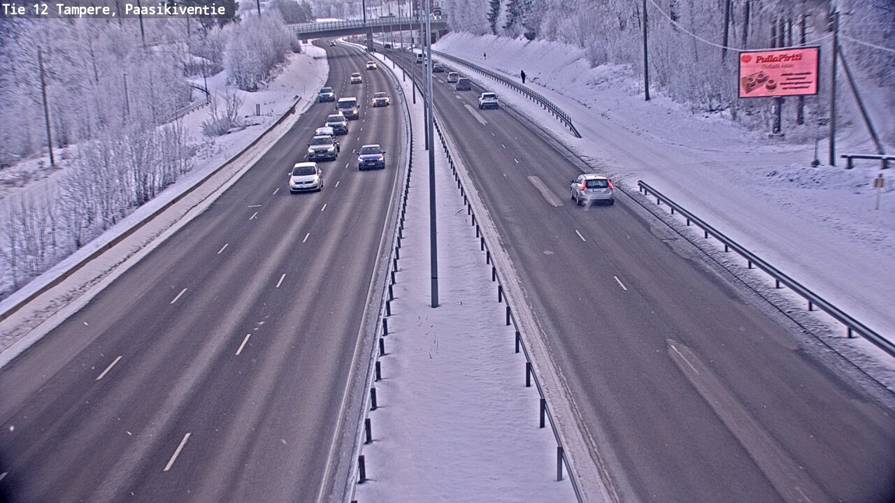 Weather Camera Image Road 12 Tampere, Paasikiventie, Tampere, Pirkanmaa