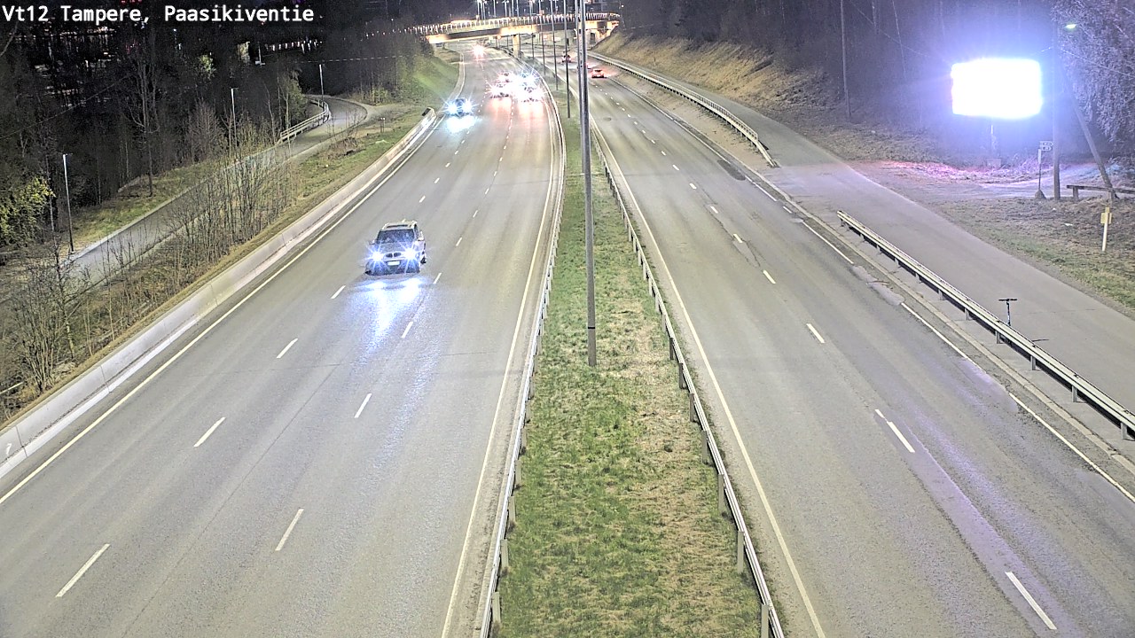Weather Camera Image Road 12 Tampere, Paasikiventie, Tampere, Pirkanmaa