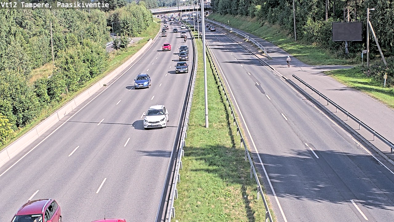 Kelikamerat Kuva Tie 12 Tampere, Paasikiventie, Tampere, Pirkanmaa