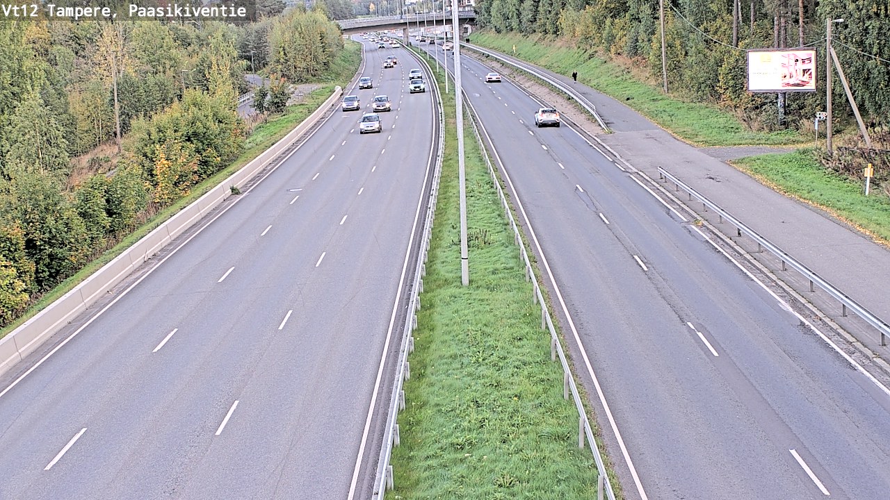 Kelikamerat Kuva Tie 12 Tampere, Paasikiventie, Tampere, Pirkanmaa