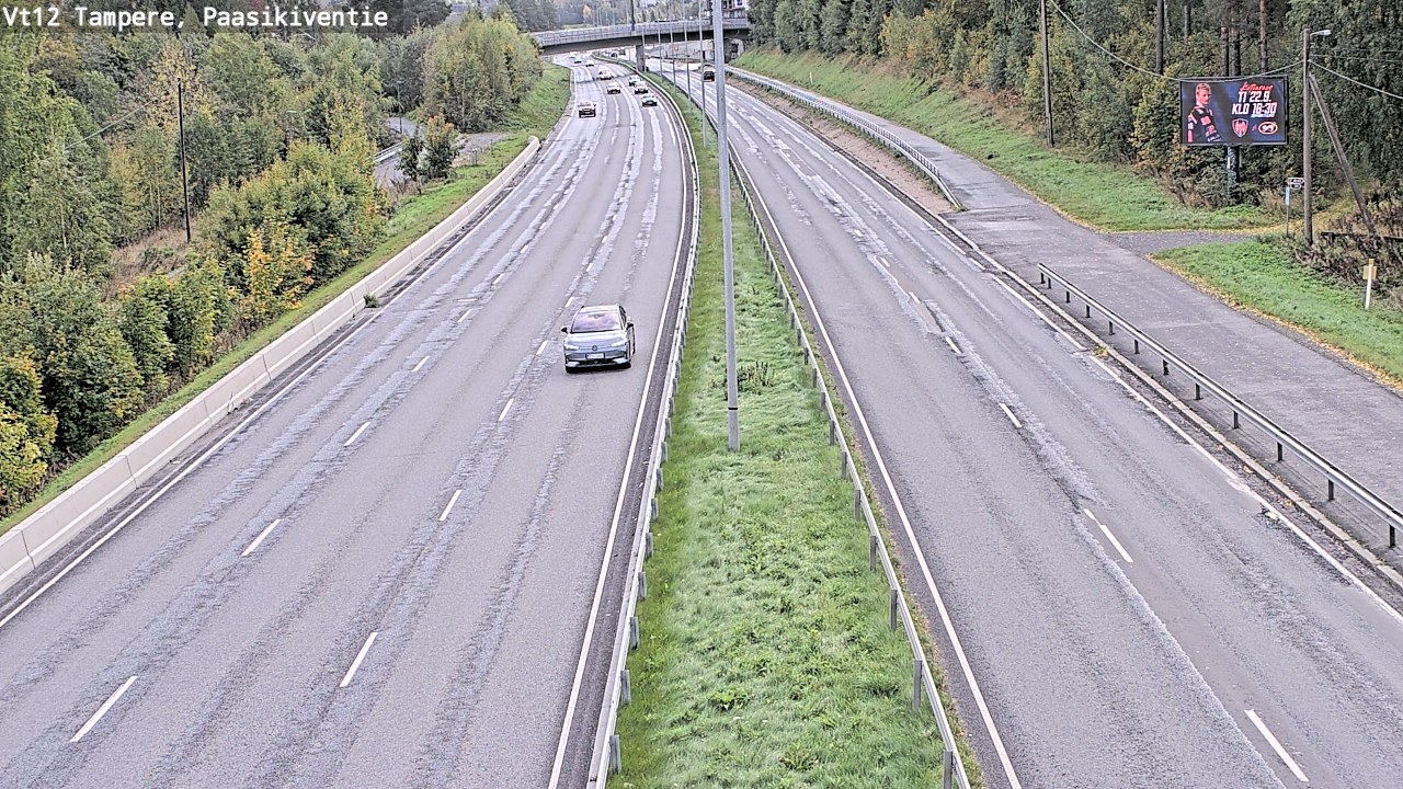 Kelikamerat Kuva Tie 12 Tampere, Paasikiventie, Tampere, Pirkanmaa