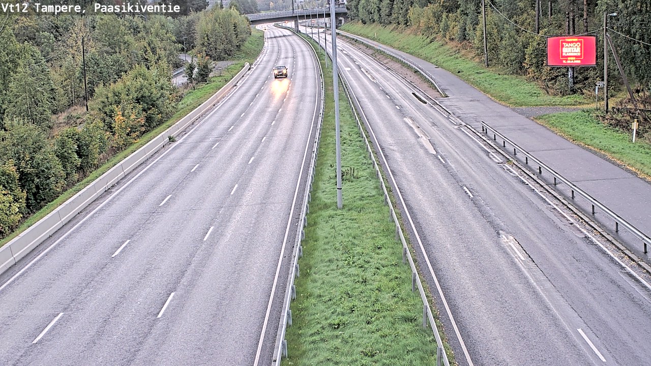 Kelikamerat Kuva Tie 12 Tampere, Paasikiventie, Tampere, Pirkanmaa