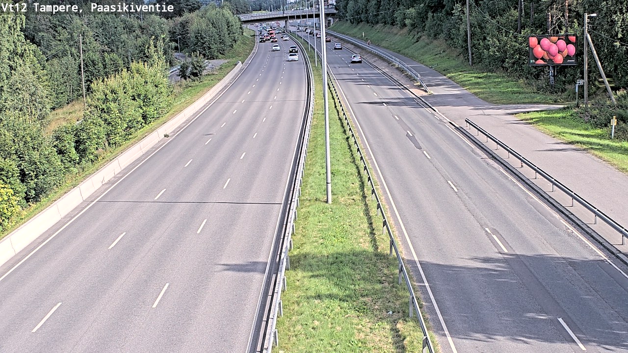 Kelikamerat Kuva Tie 12 Tampere, Paasikiventie, Tampere, Pirkanmaa