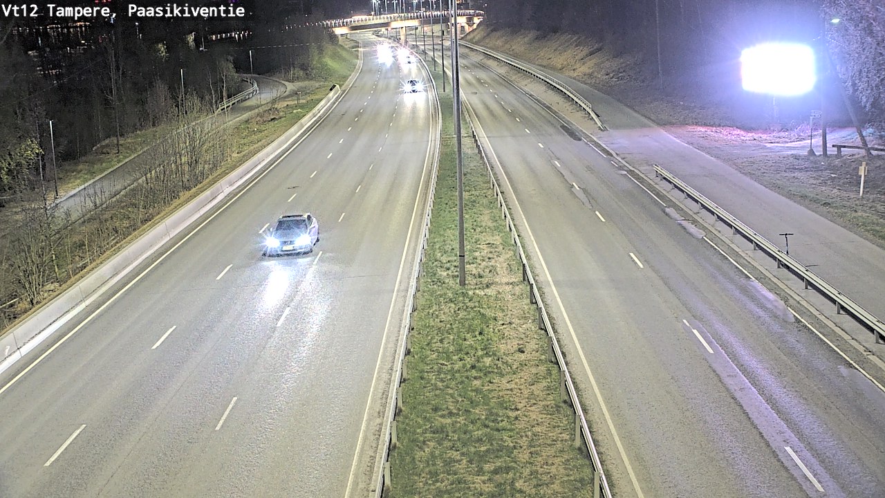 Weather Camera Image Road 12 Tampere, Paasikiventie, Tampere, Pirkanmaa