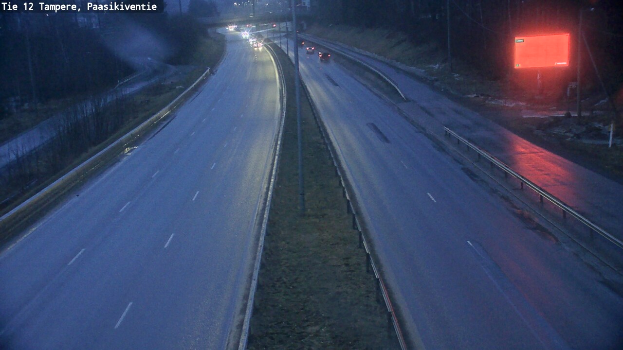 Weather Camera Image Road 12 Tampere, Paasikiventie, Tampere, Pirkanmaa