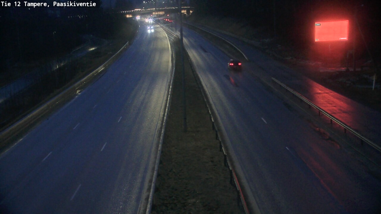 Weather Camera Image Road 12 Tampere, Paasikiventie, Tampere, Pirkanmaa