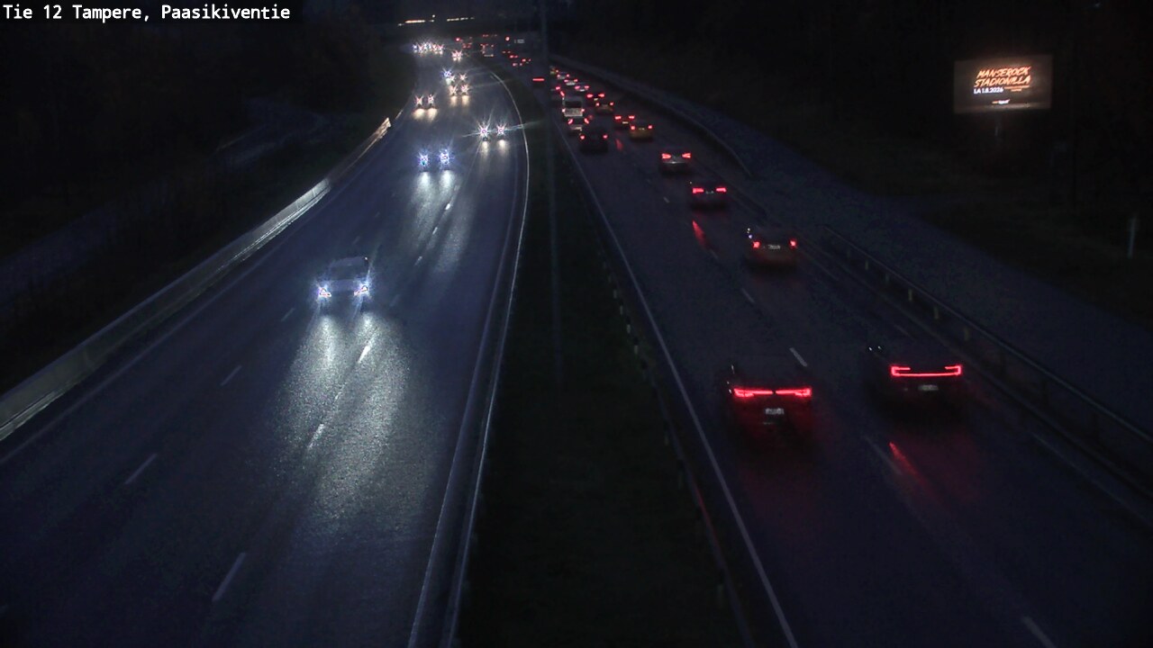 Kelikamerat Kuva Tie 12 Tampere, Paasikiventie, Tampere, Pirkanmaa