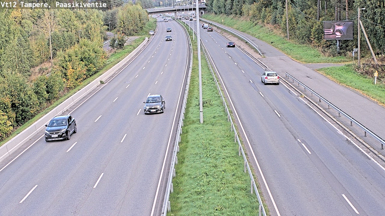 Kelikamerat Kuva Tie 12 Tampere, Paasikiventie, Tampere, Pirkanmaa