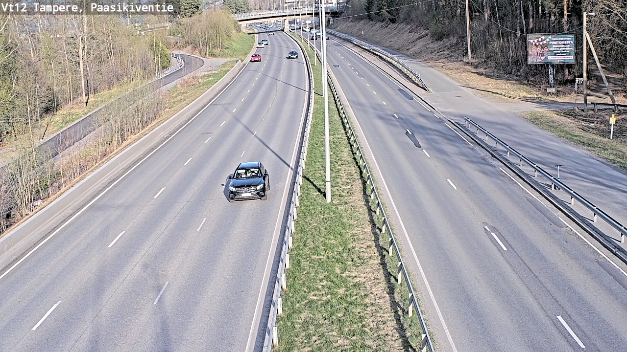 Weather Camera Image Road 12 Tampere, Paasikiventie, Tampere, Pirkanmaa