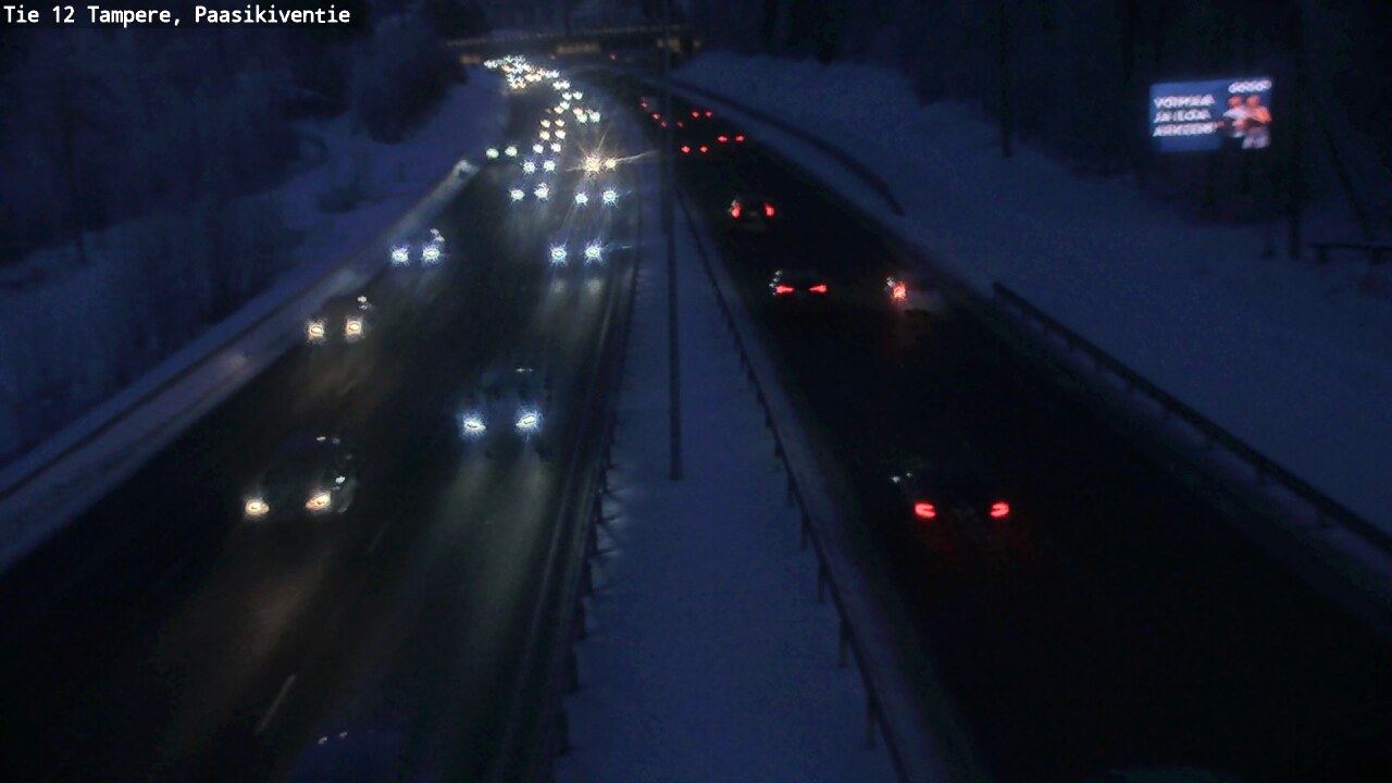 Kelikamerat Kuva Tie 12 Tampere, Paasikiventie, Tampere, Pirkanmaa