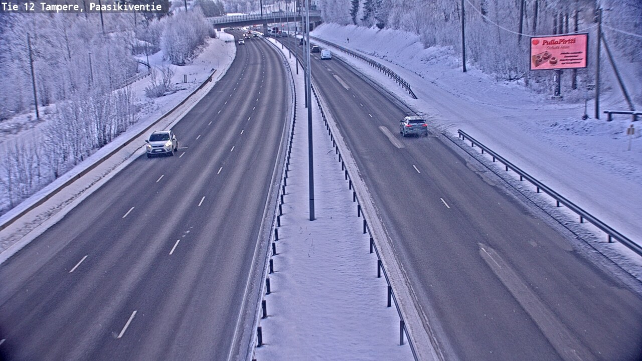 Weather Camera Image Road 12 Tampere, Paasikiventie, Tampere, Pirkanmaa