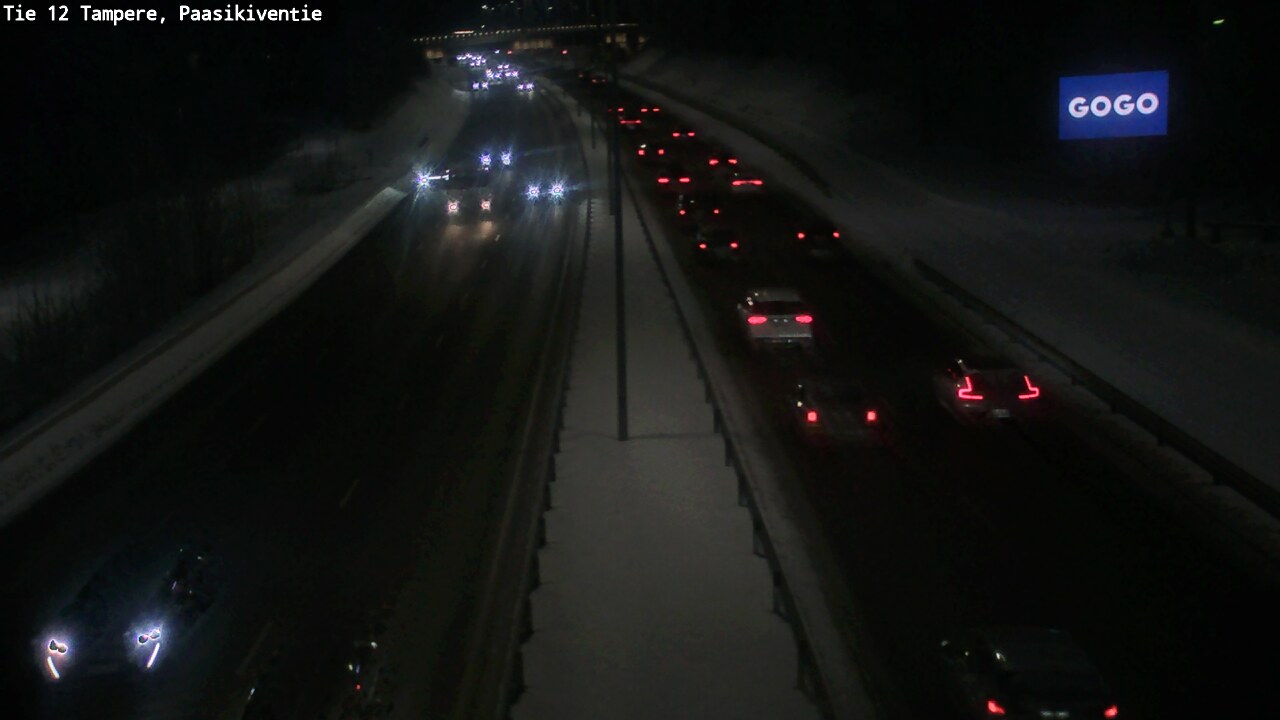 Kelikamerat Kuva Tie 12 Tampere, Paasikiventie, Tampere, Pirkanmaa