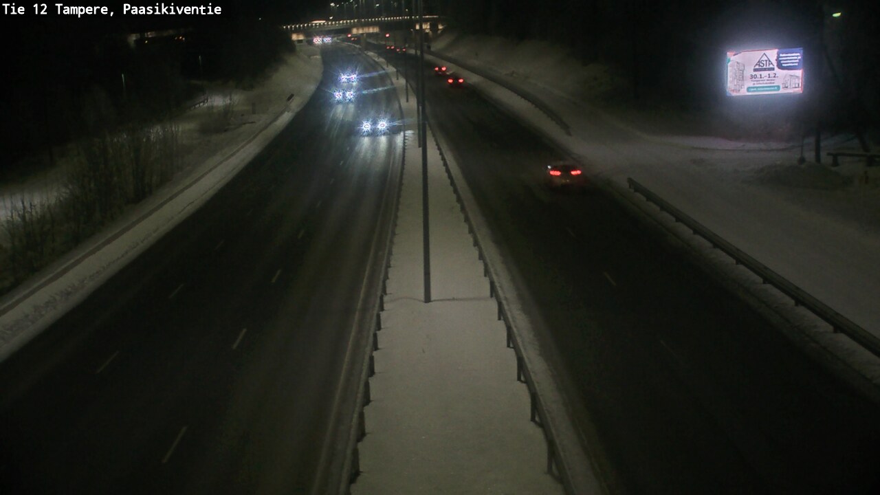 Kelikamerat Kuva Tie 12 Tampere, Paasikiventie, Tampere, Pirkanmaa