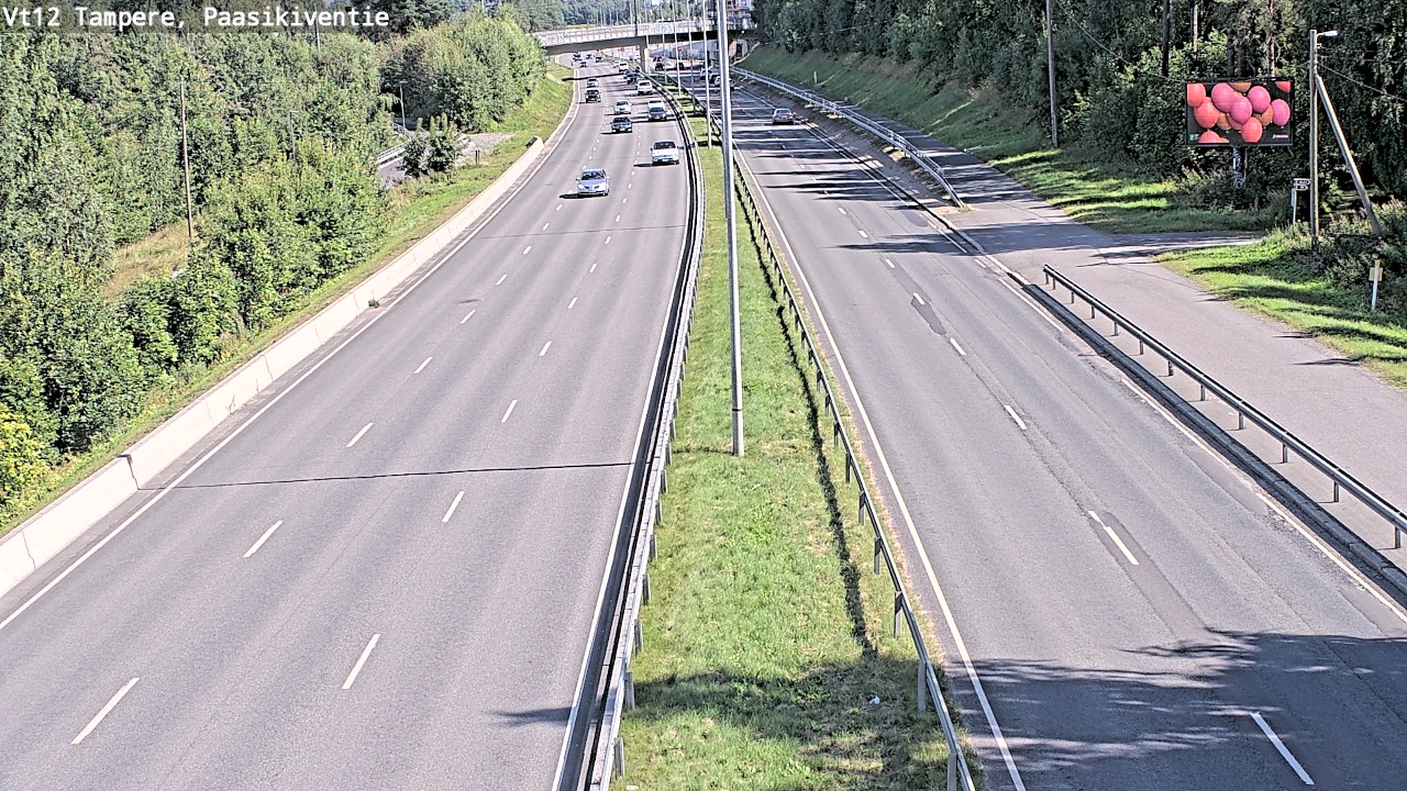 Kelikamerat Kuva Tie 12 Tampere, Paasikiventie, Tampere, Pirkanmaa