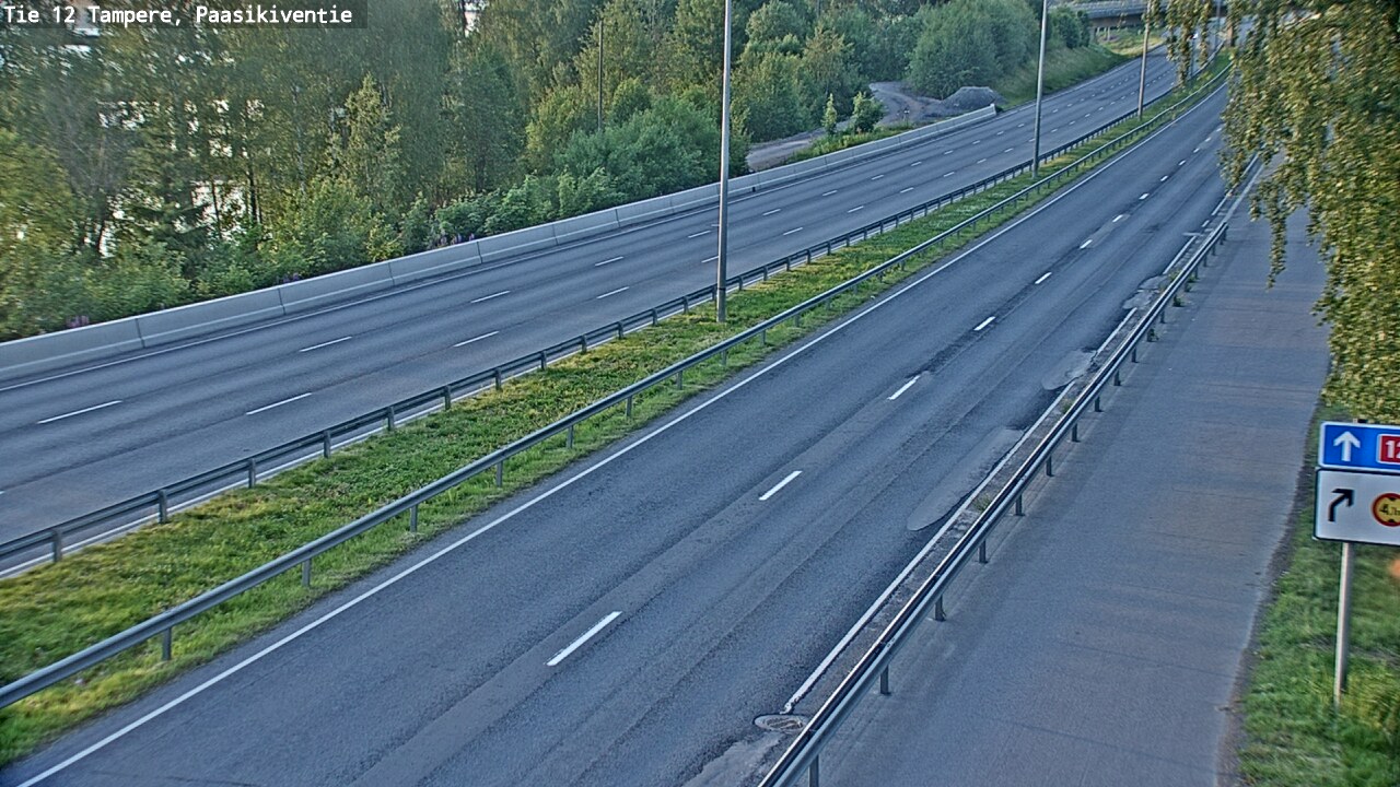 Kelikamerat Kuva Tie 12 Tampere, Paasikiventie, Tampere, Pirkanmaa