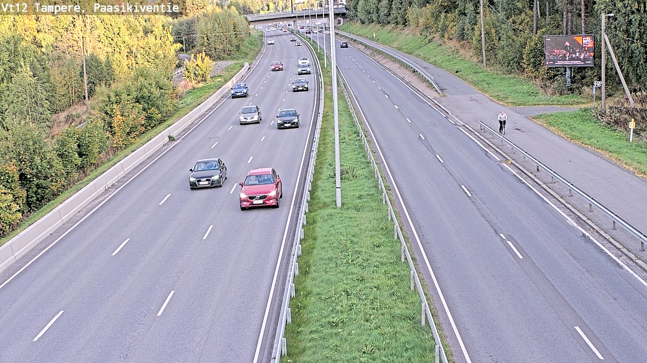 Kelikamerat Kuva Tie 12 Tampere, Paasikiventie, Tampere, Pirkanmaa