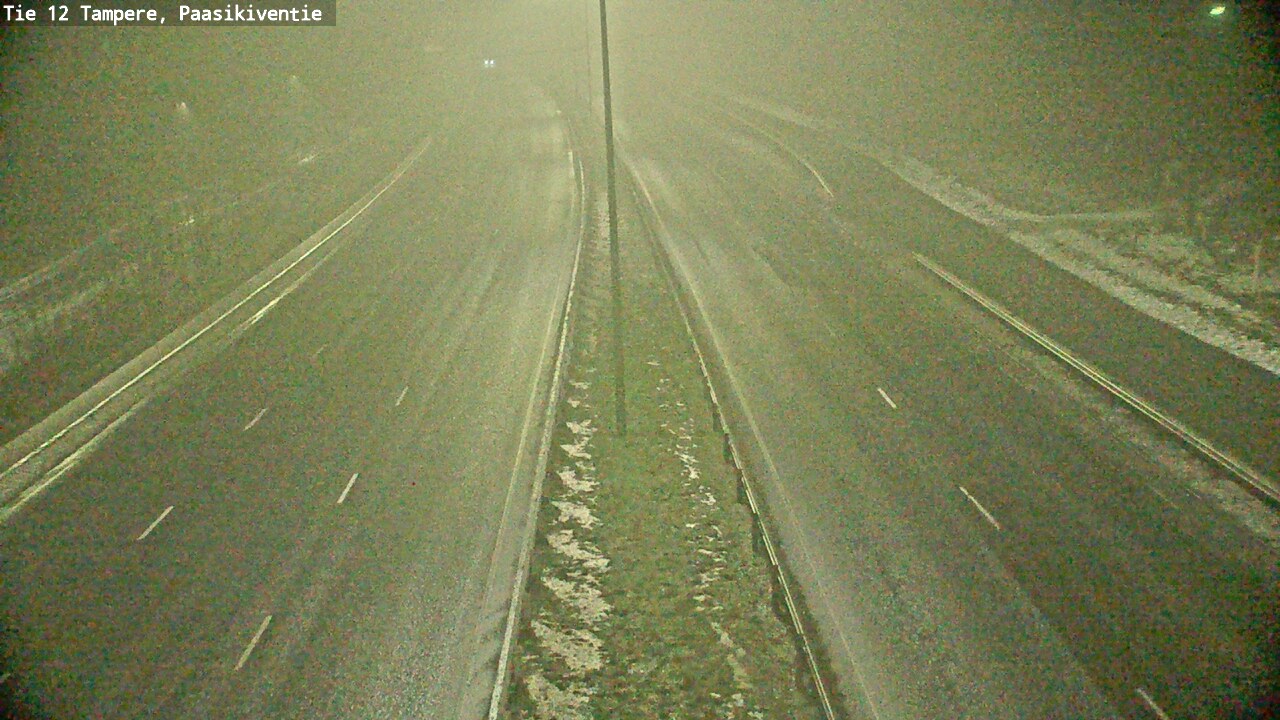 Weather Camera Image Road 12 Tampere, Paasikiventie, Tampere, Pirkanmaa