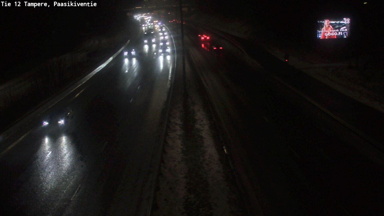Weather Camera Image Road 12 Tampere, Paasikiventie, Tampere, Pirkanmaa